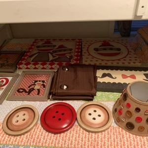 Sock monkey decor